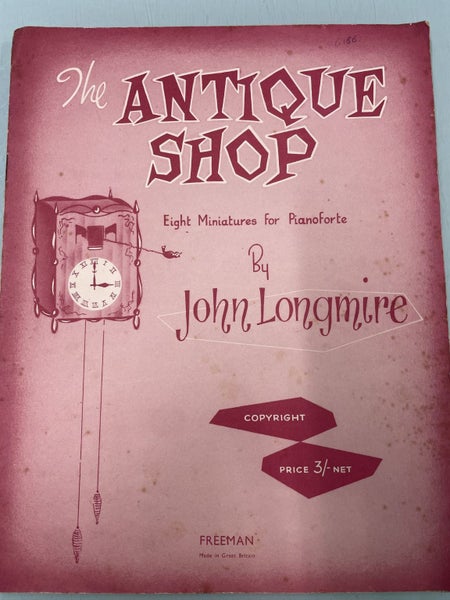 The Antique Shop - 8 Miniatures for Pianoforte (Second Hand) Carousel 1