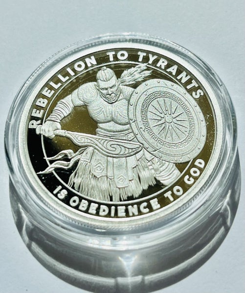 2025 Silver Shield Honor Guard V4 .999 silver round - BU very rare Carousel 1