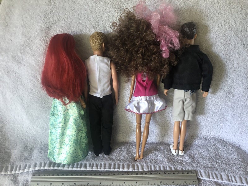 Disney and Fashion Dolls x 4 Carousel 3