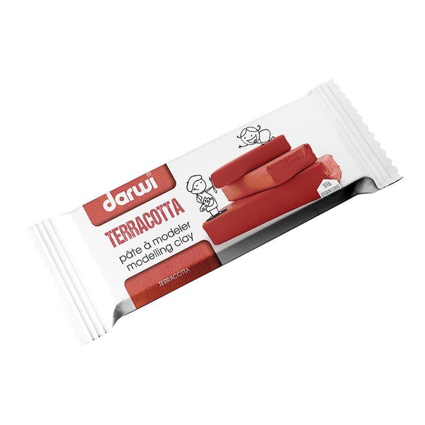Darwi Modelling Clay 500g Terracotta Carousel 1