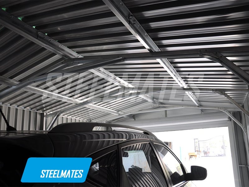 8336x3367 Extra Large Kitset Garage with Manual Roller Door Carousel 2