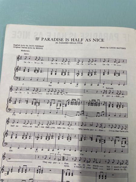 If Paradise Is Half As Nice (Second Hand) Carousel 2