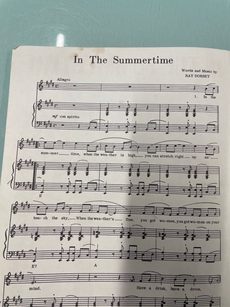 In The Summertime (Second Hand) Carousel 2