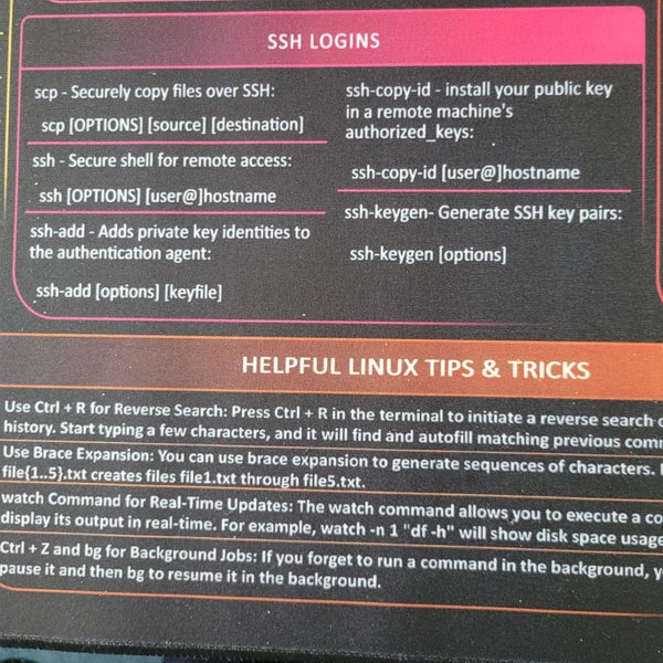 Linux Mouse and Computer Information Pad Carousel 5