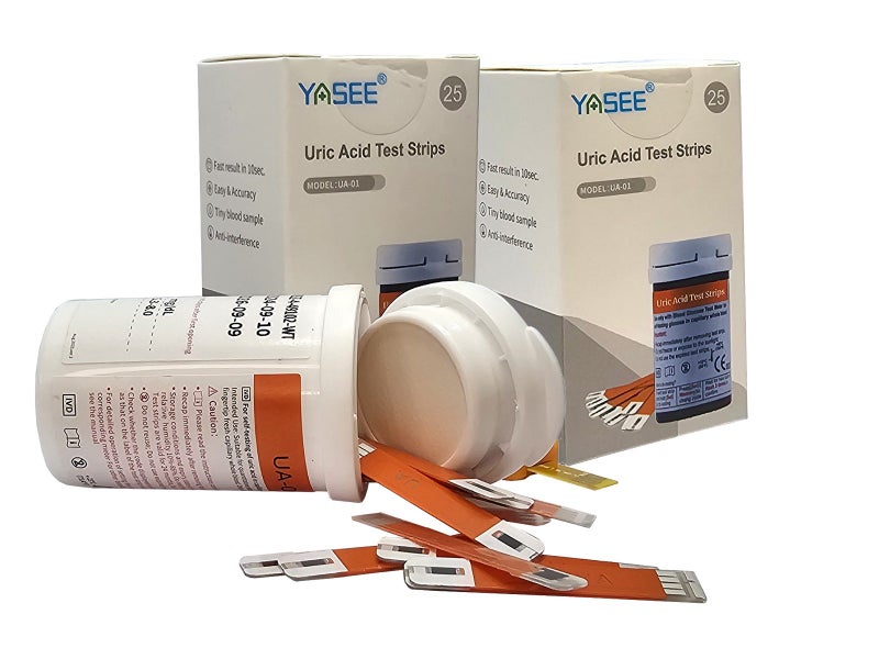 Uric Acid Blood Tester Strips x 50 Strips Carousel 1