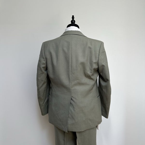 Vintage 1970s Cambridge By Harry Amies Pure Wool Suit New Zealand Made Carousel 5