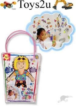 ALEX BATH TOY FASHION IN THE TUB REUSABLE FOAM Carousel 1