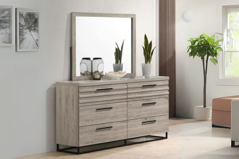 WESTDEN 6-Drawer Dresser with Mirror Carousel 1