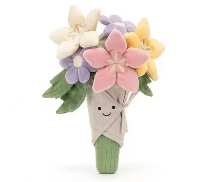 Amuseable Bouquet Of Flowers Stuffed Toy Kids Gift for Girlfriend Carousel 1