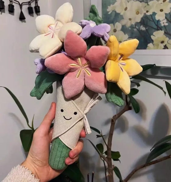 Amuseable Bouquet Of Flowers Stuffed Toy Kids Gift for Girlfriend Carousel 2
