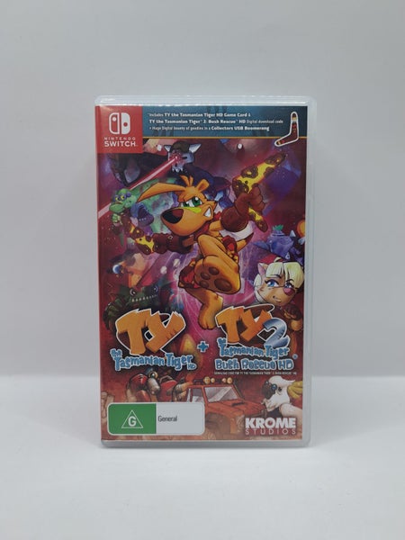* -Switch- TY the Tasmanian Tiger HD + Ty The Tasmanian Tiger 2 Bush Rescue HD * Carousel 1