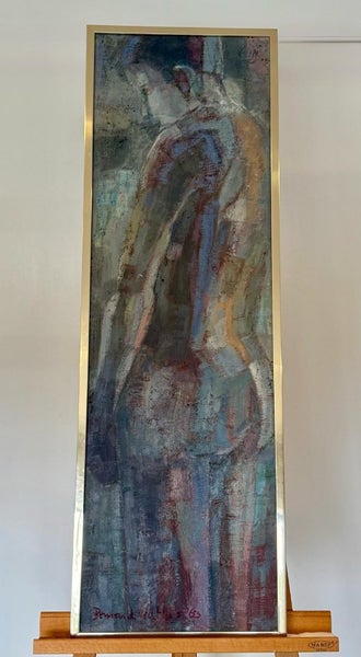 Bernard Waters Oil on Board (1968-2002) Figure 2 of A Man Carousel 1