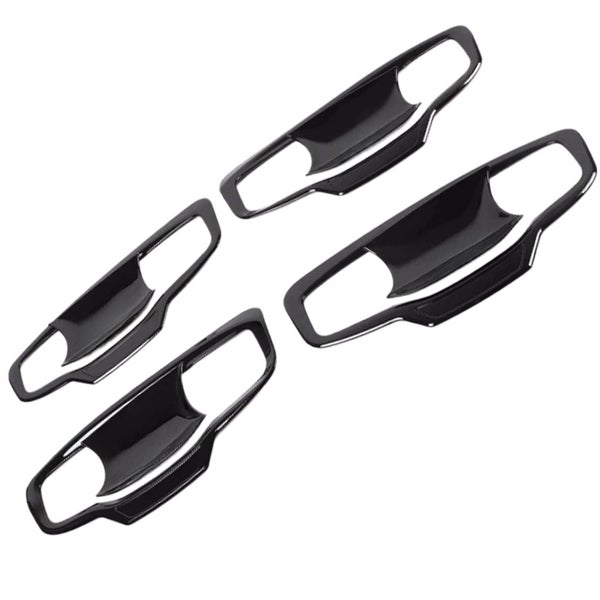 Door Handle Bowl Cover Trim Gloss Black Suitable For Mitsubishi Triton MV 2024+ Carousel 1