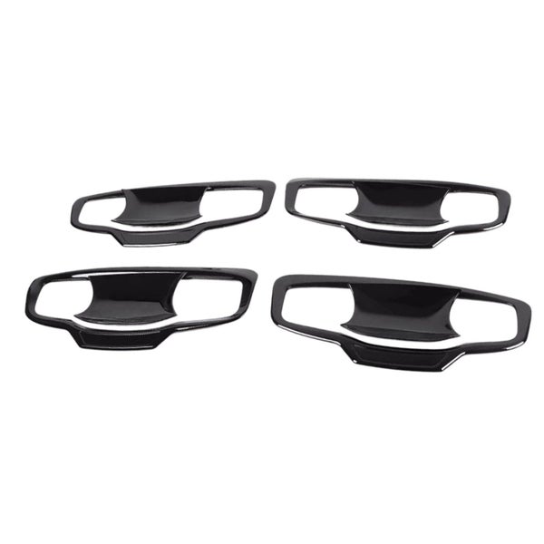 Door Handle Bowl Cover Trim Gloss Black Suitable For Mitsubishi Triton MV 2024+ Carousel 2