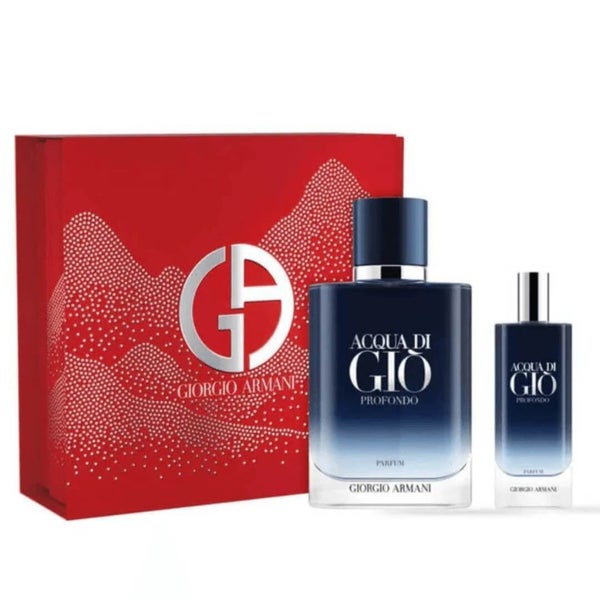 Giorgio Armani Acqua Di Gio Profondo Parfum 100ml 2 Piece Gift Set Carousel 1