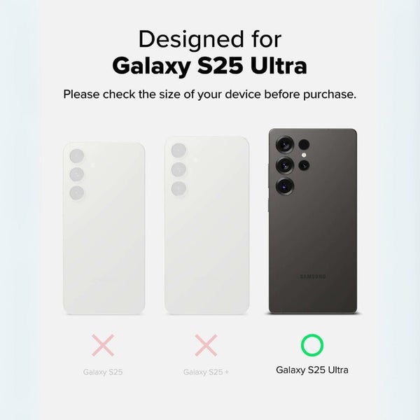 Galaxy S25 Ultra Fusion Matte Clear Case by Ringke Carousel 2