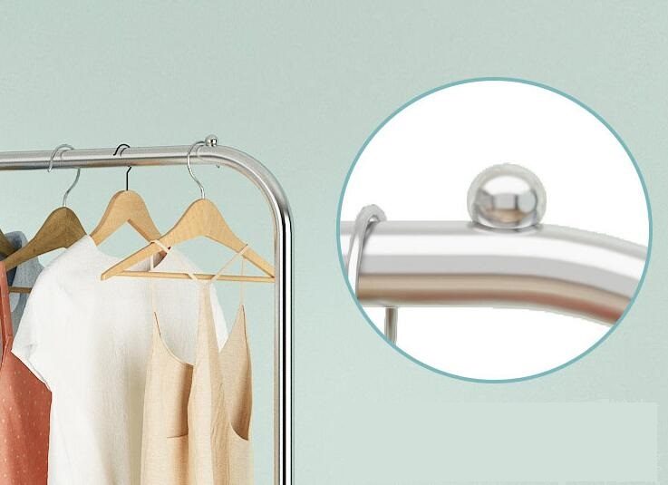 Stainless Steel Garment Rack Easy to Assemble and Move Carousel 2