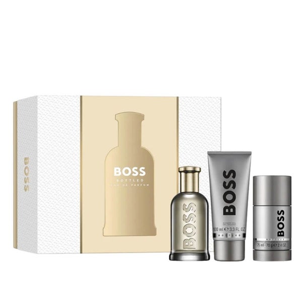 Hugo Boss Bottled EDP 100ml 3 Piece Gift Set Men Carousel 1