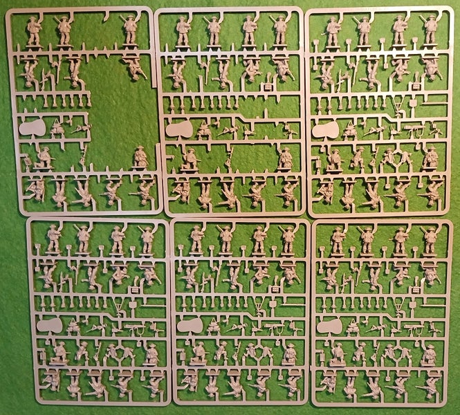 valiant WW2 wargames figures British Tommies 1943/45 Carousel 2
