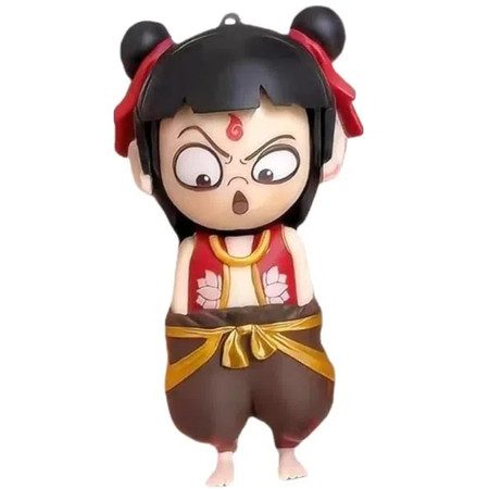 Nezha Model Toy Ne Zha Cute Face Changing Doll Carousel 1