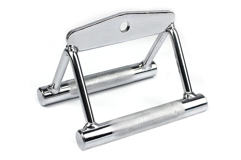 V-Grip Pulldown Bar with Non-Slip Grip for Weight Workout LAT Pull Down -Silver Carousel 2