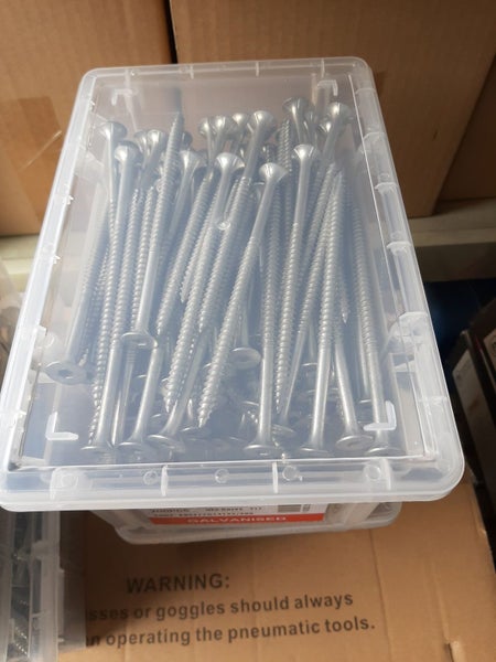 Bugle Batten Screws 14G x 150mm Galvanised 200 pack Carousel 1