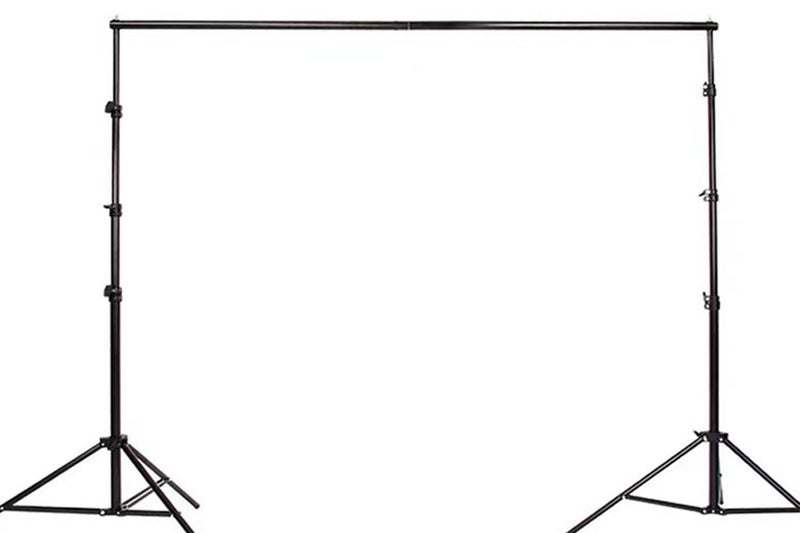 3m Adjustable Photo Studio Backdrop Stand Kit for Photo Studio Events Weddings Carousel 2