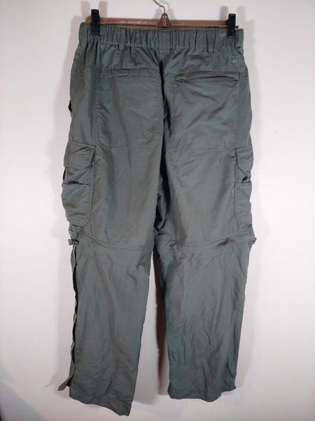Men's Kei Grey / Green Zip Off Hiking Pants Fits M Carousel 5