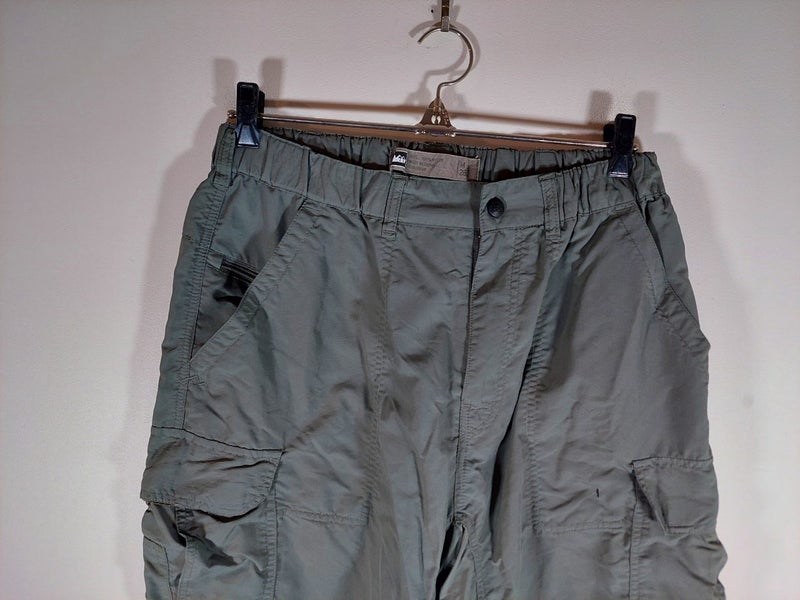 Men's Kei Grey / Green Zip Off Hiking Pants Fits M Carousel 2