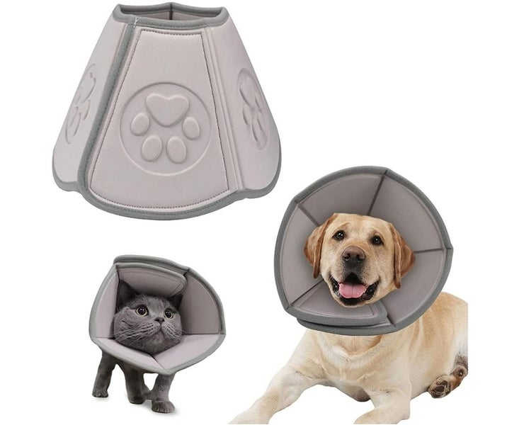 For Dogs Cats Adjustable Soft Cone Collar Carousel 1