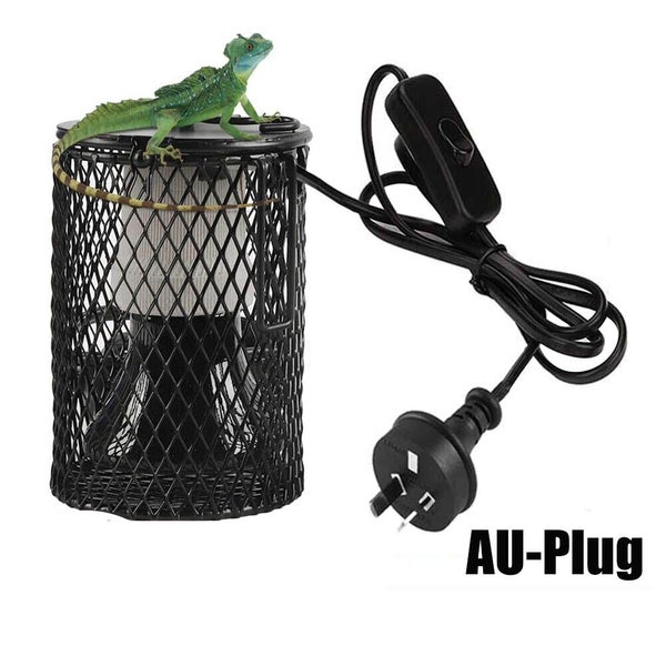 Reptile Ceramic Heat Lamp anti-hot Cage Light Holder Switch Chicken Brooder 100W Carousel 1