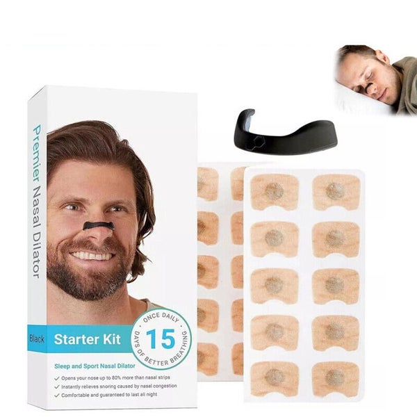 30pcs Intake Breathing Nasal Patch Improving Sleep Quality Nose Strips Drug-Free Carousel 1