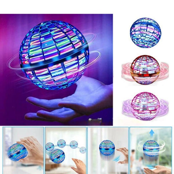 Pro Flying Ball Space Orb Magic Mini Drone UFO Boomerang Boy Kids Toy Child Gift Carousel 1
