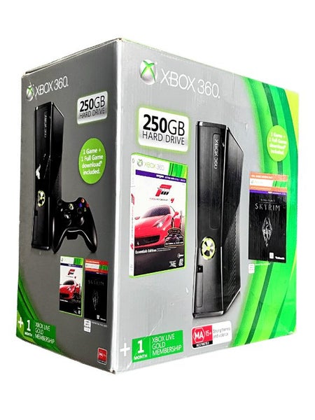 XBox 360 Slim 250GB Console + Game Bundle *BOXED GIFT SET* Carousel 2