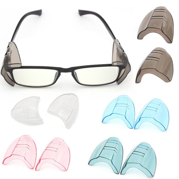 1Pairs Side Shields For Eye Glasses Slip On Safety Glasses Shield Universal Carousel 1