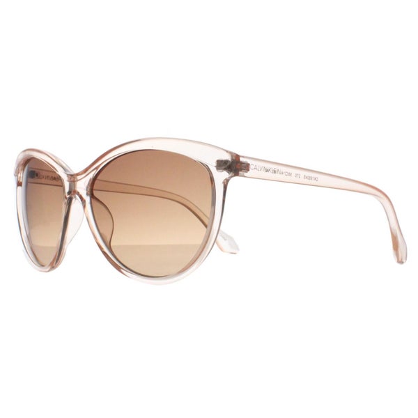 Calvin Klein Sunglasses CK19534S 270 Crystal Beige Brown Gradient Carousel 2