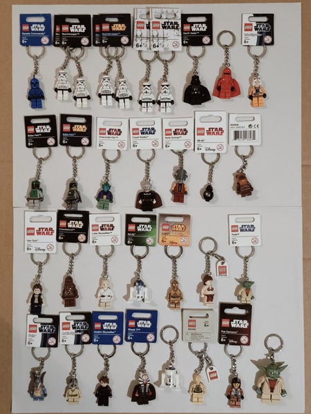 LEGO STAR WARS MINIFIGURE KEY CHAIN'S X32 Carousel 1
