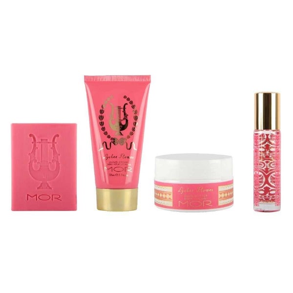Mor Little Luxuries Lychee Flower Gift Set 4pce Carousel 2