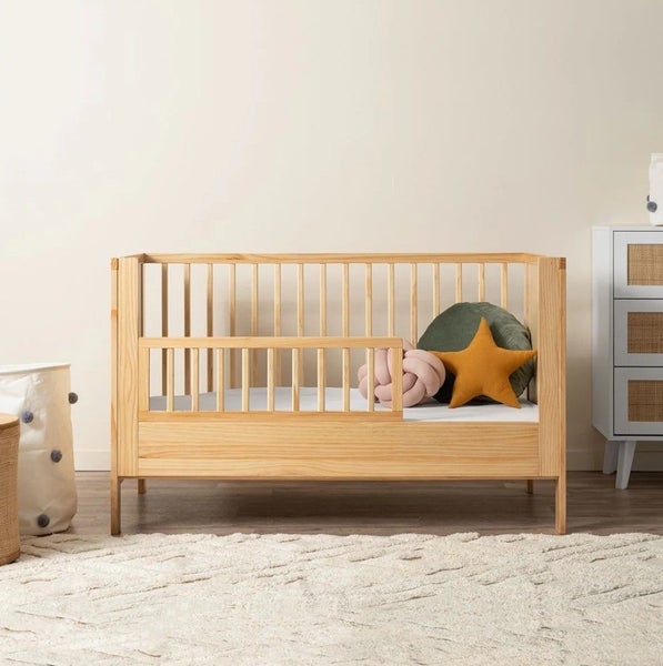MOCKA SECONDS: Aspiring Cot Toddler Bed Half Frame - Natural Carousel 1