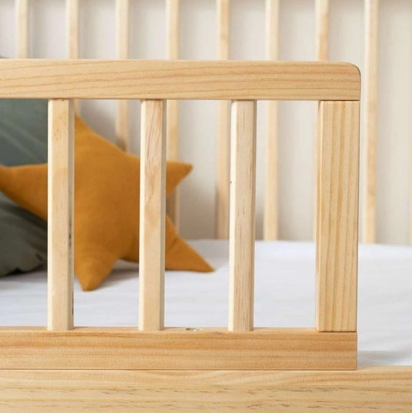 MOCKA SECONDS: Aspiring Cot Toddler Bed Half Frame - Natural Carousel 2