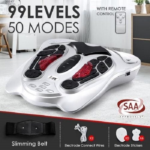 Electromagnetic Foot Massager Pulse Infrared Heat Massage Circulation Booster Carousel 1
