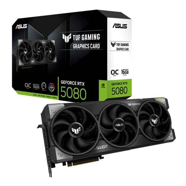 ASUS TUF NVIDIA GeForce RTX 5080 OC 16GB GDDR7 Graphics Card Carousel 1