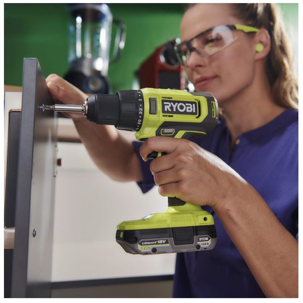 Ryobi 18V ONE+ Drill Driver RDD18 - Tool Only Carousel 6