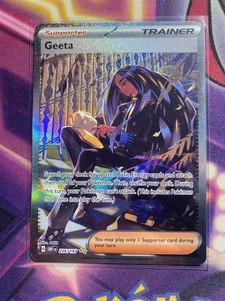 Geeta full art trainer SIR obsidian flames Carousel 1