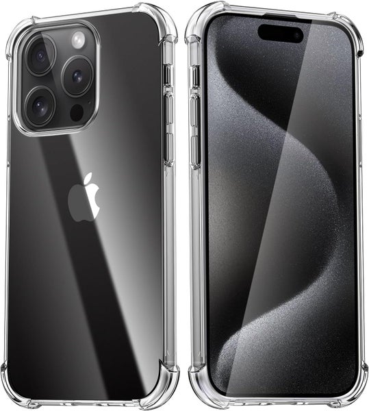 Apple iPhone 15 Pro Max Clear Phone Cover Carousel 1