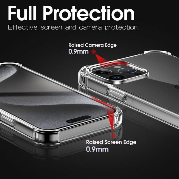 Apple iPhone 15 Pro Max Clear Phone Cover Carousel 5
