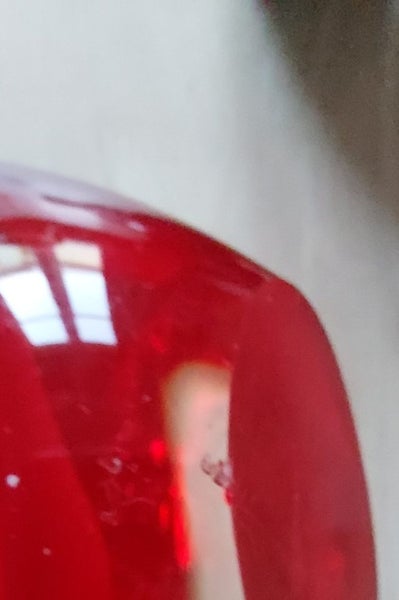Vintage Blown Glass Heart-shaped Vase Carousel 5