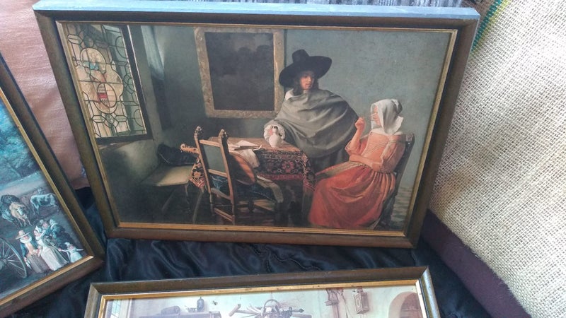 Six Framed Prints 17th Century Art Carousel 14