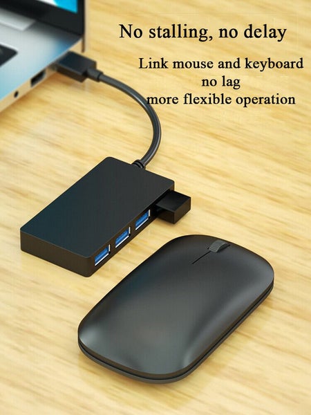 4 Ports USB 3.0 Multi High Speed HUB Splitter Expansion Desktop Laptop PC Max Carousel 10