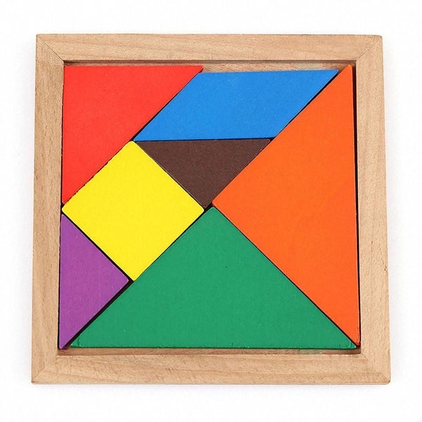 Jigsaw Tangram Brain Puzzle Educational Kids Toys Baby Early Learning Childrens Carousel 10